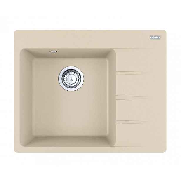 Franke Centro - Fragranitový dřez CNG 611-62 TL/2, 62x50 cm, pískový melír 114.0637.497