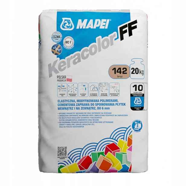 Mapei Keracolor Ff spárovací hmota 20 kg 142 hnědá