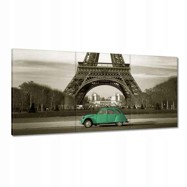 Obrazy 180x90 Smaragdové auto