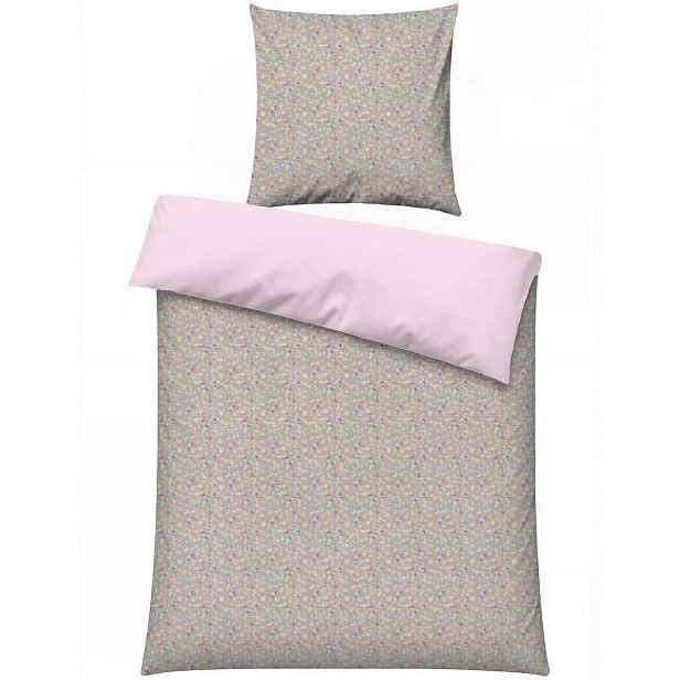POVLEČENÍ, vícebarevná, pink, 155/220 cm
