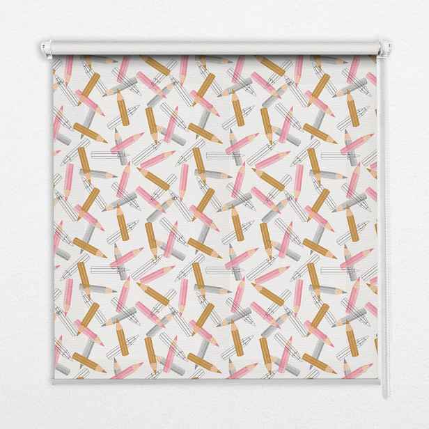 TULUP VNITŘNÍ roleta - okenní roleta - roleta - 60x140 cm - Pastelky