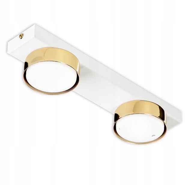 Moderní Stropní Lampa Do Obývacího Pokoje Stropní Svítidlo Led Loft GX53 Bílá Zlatá