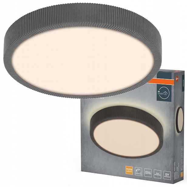 Stropní Svítidlo Led nástěnné svítidlo 16W 1000lm 3000K Teplá šedá Orbis Osram