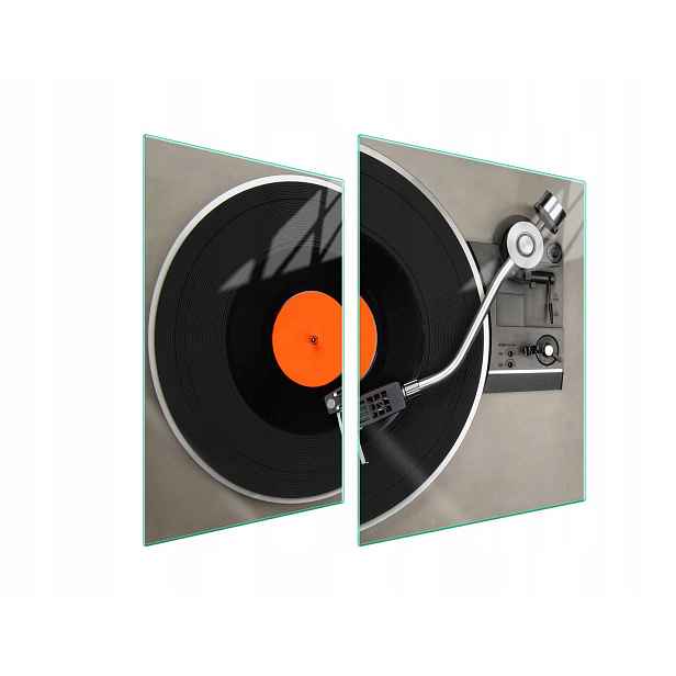 7v1 Skleněná ochranná deska na sporák 70x52 Vinyl