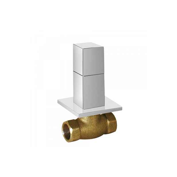 Tres CUADRO-TRES 00715501 Uzavírací ventil 1/2" - lesklý chrom
