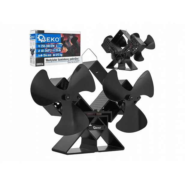 Krbový ventilátor stojanový, dvě vrtule G80536