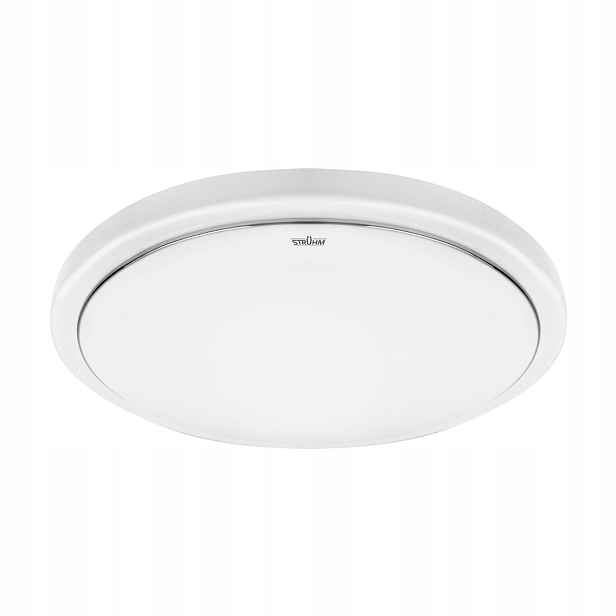 Struhm Sola Stropní Svítidlo 18W Ø29 Cm Bílý IP44 Neutrální barva 4100K
