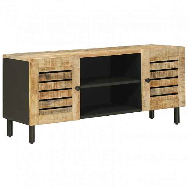vidaXL Úložné skříně Přírodní 105 x 33 x 46 cm Masivní mangové dřevo