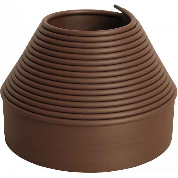 Zahradní obrubník GARDEN DIAMOND JUNIOR 12 m, hnědý