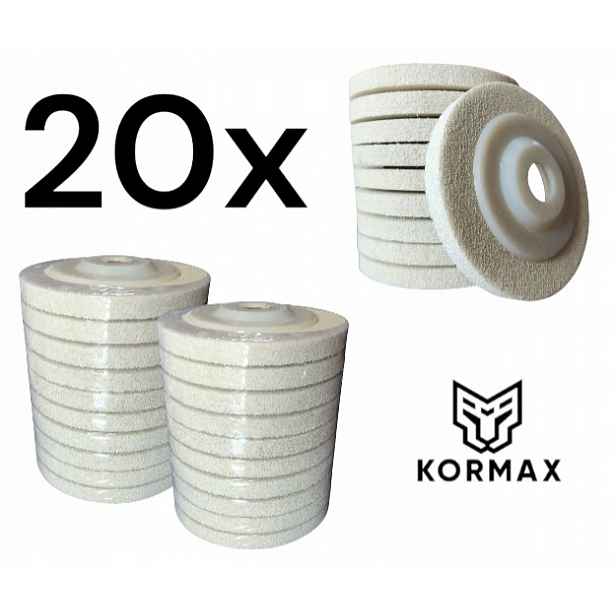 Netkaná textilie lisovaná 115 mm 115 x 12 x 22 mm, tvrdost Medium 9P/U5 Kormax