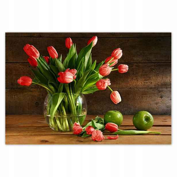 Plakáty 200x135 Červené tulipány