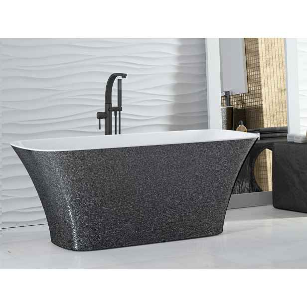 BESCO Olsen Spa  VANASSL16GLAM03 - Volně stojící vana ASSOS S-LINE Glam - grafit