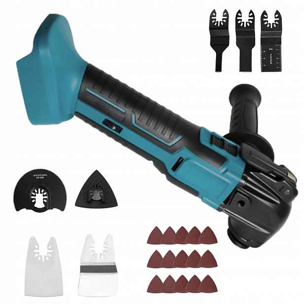 Multifunkční Nářadí Multitool 18V 300W 1100RPM 4 mm Příslušenství
