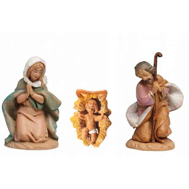 Svatá rodina do betlému, pro figurky 6,5 cm Fontanini