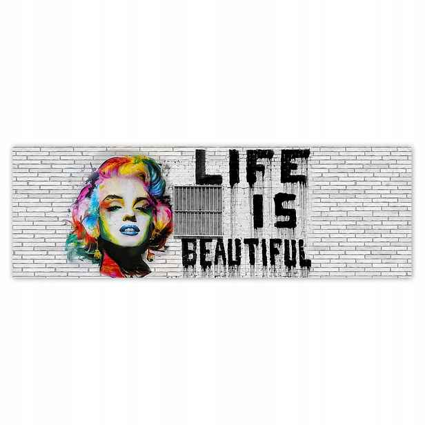 Plakáty 200x66 Banksy Life jsou krásné
