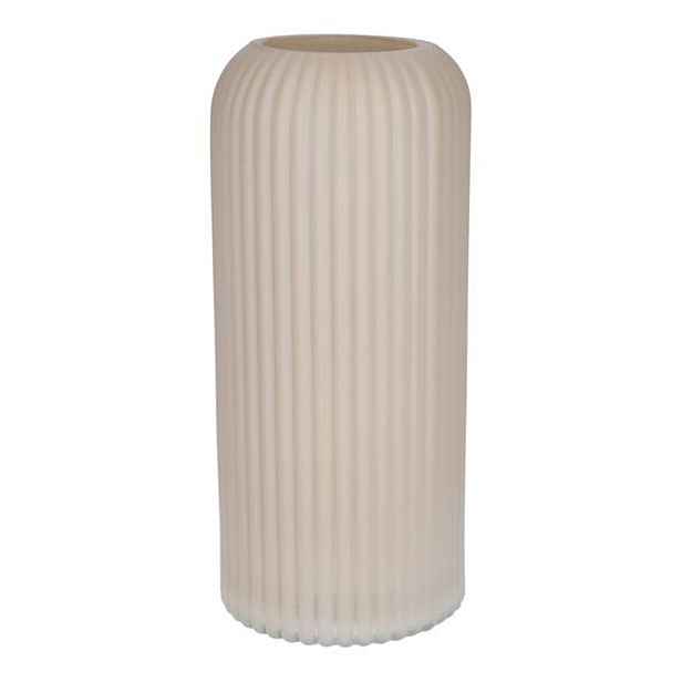 DUIF Skleněná váza NORA 25cm shell