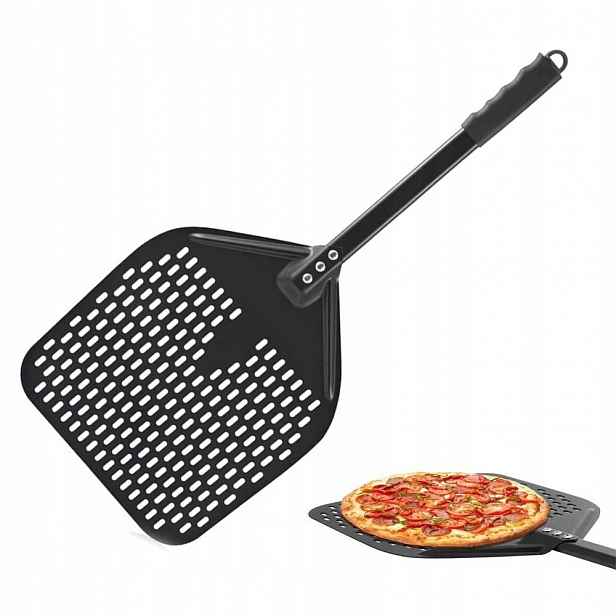 Lopata Na Pizzu Perforovaná Aluminium 72*30 cm Technica Kvadratová