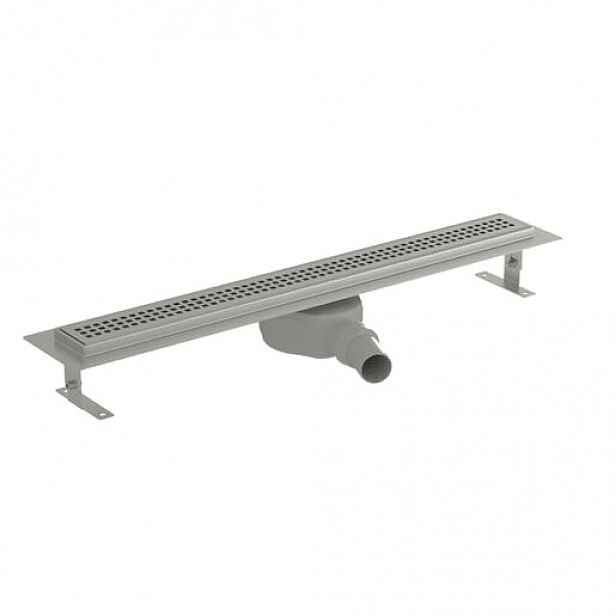 Sprchový žlab Anima 85 cm nerez lesk čtverečky ZLAB90NRZ1