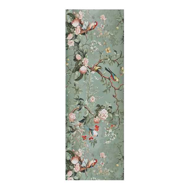 Světle zelený pratelný běhoun 52x100 cm Ricci Monet – Universal