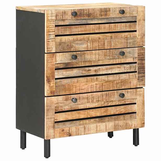 vidaXL Úložné skříně 60 x 33 x 75 cm Masivní mangové dřevo Přírodní