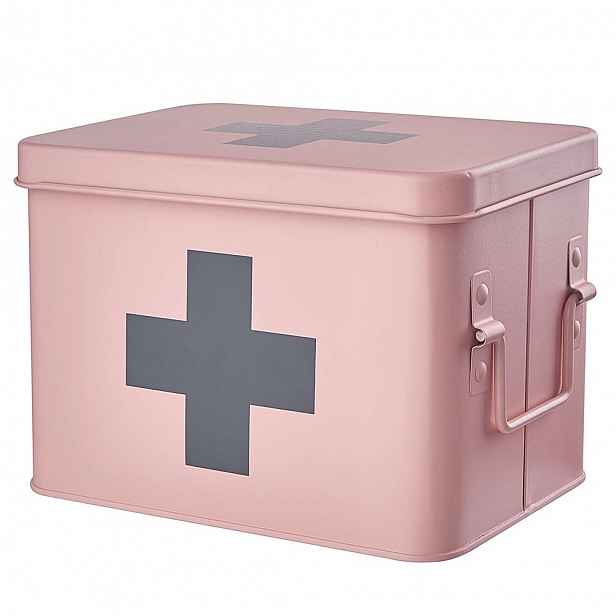 Butlers MEDIC Box na léky - sv. růžová