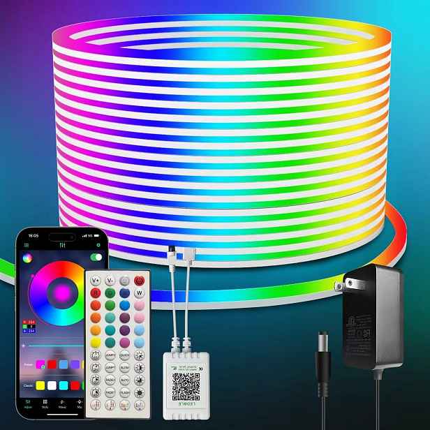 5metrová Led neonová páska, flexibilní neonová páska IP65