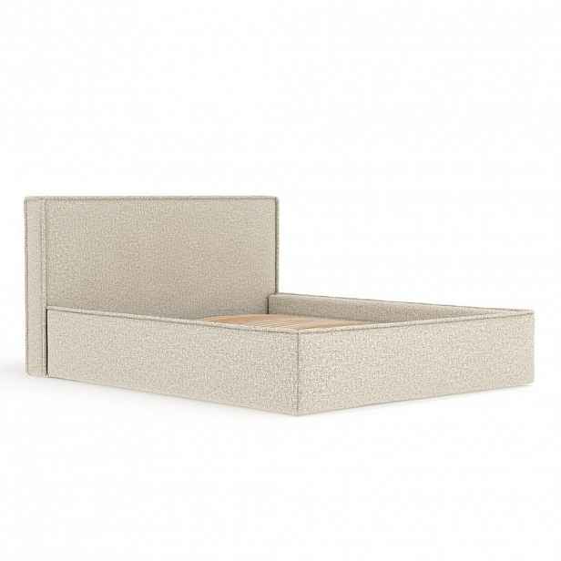 Maison de Reve ČALOUNĚNÁ POSTEL Lounge, 160/200 cm, světle béžová