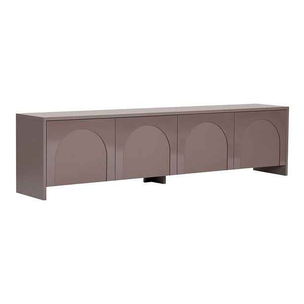 Taupe TV stolek 180x45x32 cm Aurelia – Kalune Design