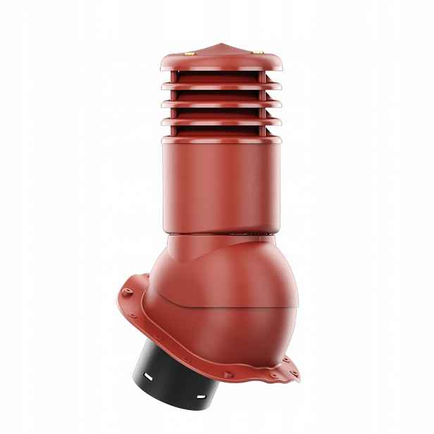 Větrací komín Smartline profil G fi 150 mm, zateplený, červený