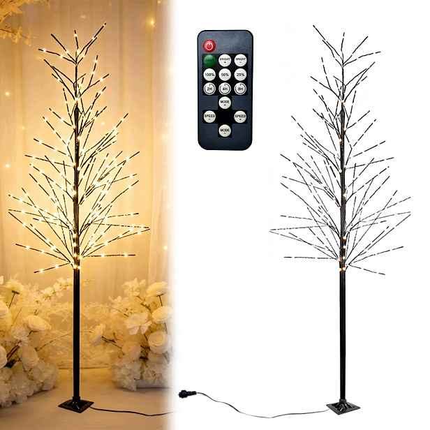 Vánoční Stromek 210 Led s Časovačem 120 cm