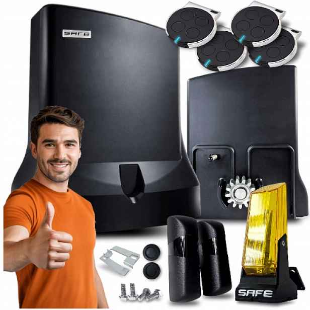 Set Pohon Pro Posuvnou Bránu lampa pohonu ovladače 800 kg automat Safe