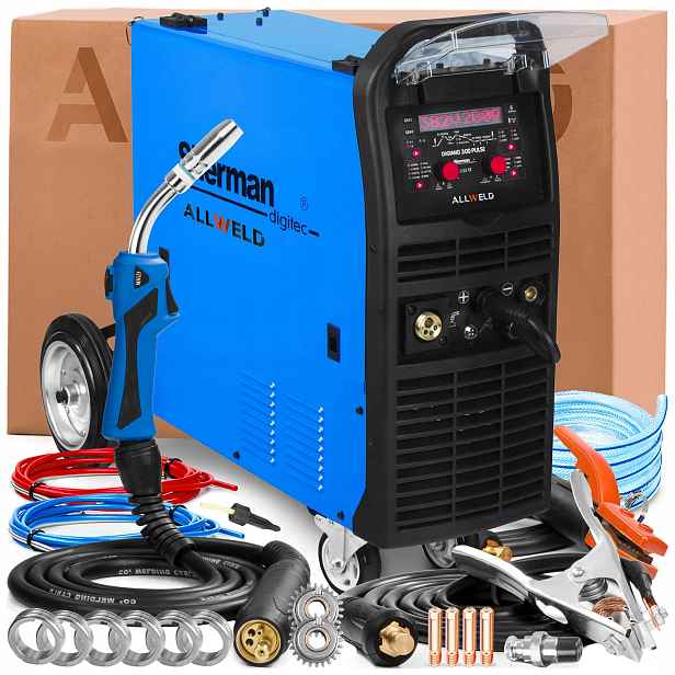 Svařovací Stroj Sherman Digimig 300 Pulse Mma Synergie Tig Lift 400V 300A Igbt