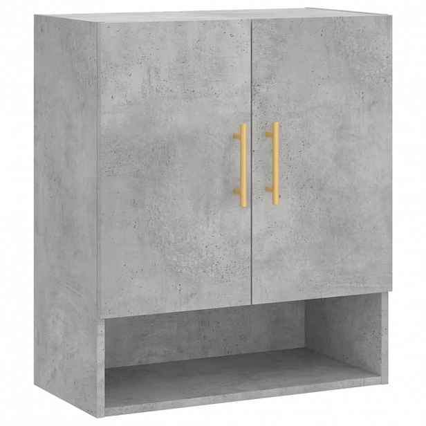 vidaXL Nástěnná skříňka betonově šedá 60 x 31 x 70 cm kompozitní dřevo