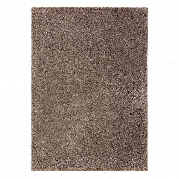 benuta PRATELNÝ shaggy koberec Soho Taupe 133x190 cm