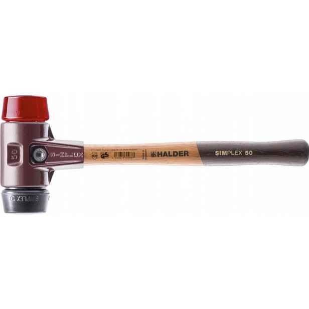 Brusicí kladivo na kostky 40 mm Halder Simplex gumové z plastu 3026 040