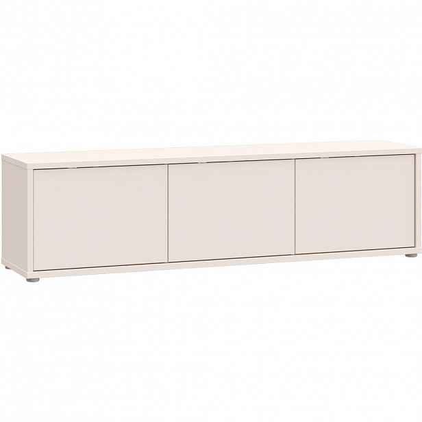 Carryhome NÍZKÁ KOMODA, pískové barvy, 154,2/42,5/34,9 cm