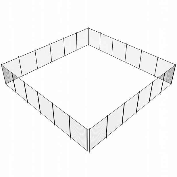 Oplocení do bazénu 1,2 x 21,9 m pro ochranu dětí, demontovatelná ochrana