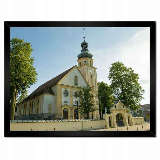Plakáty v rámu 40x30 Kostel Siedlec