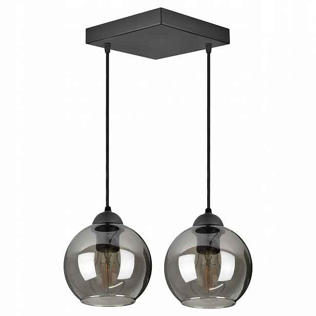 Skleněná závěsná stropní lampa Led koule