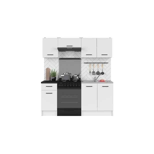 BRW Kuchyně SARA LINE 180 cm, bílá