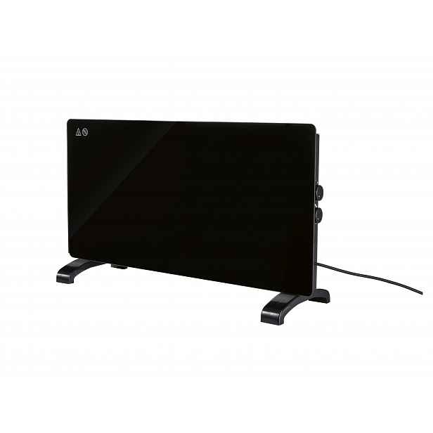 Tronic® Skleněný konvektor TGH 2000 B4 (černá)