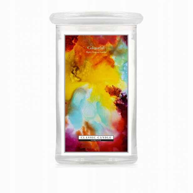Velká svíčka Colourful Classic Candle
