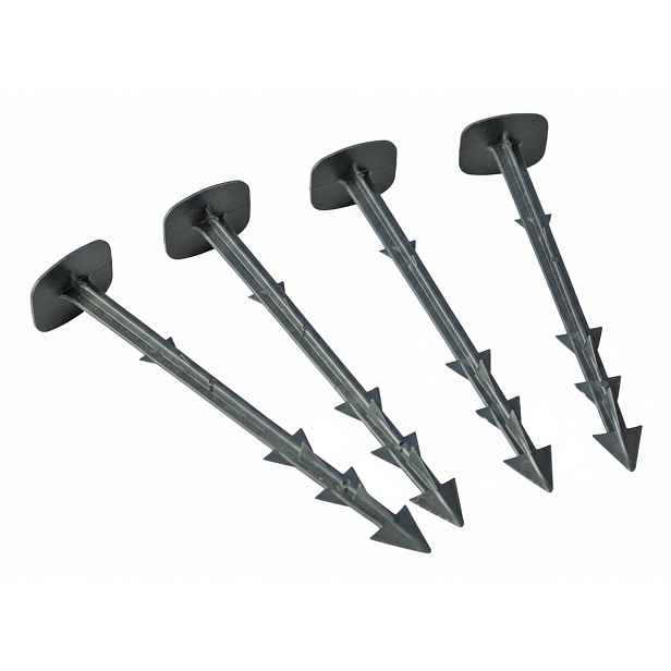 GTEX Plastové kotvící kolíky do země 15cm – balení 50 ks