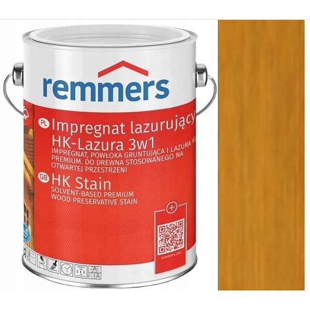Remmers Hk-lasur Lazura 2,5L Impregnace a lazura na dřevo Dub Rustikální