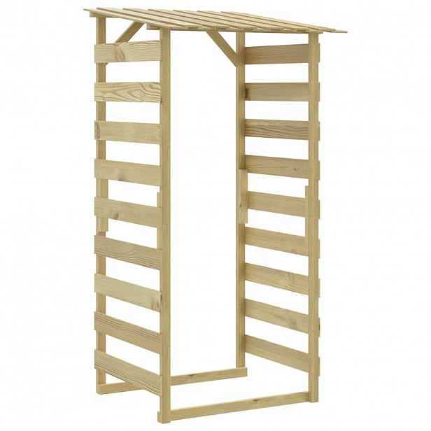 vidaXL Pergola se střechou 100 x 90 x 200 cm impregnované borové dřevo