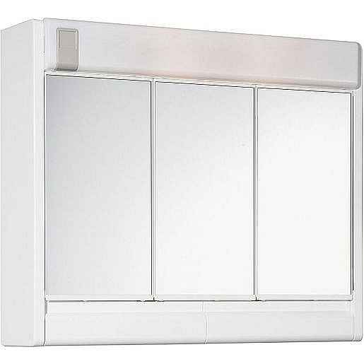 Zrcadlová skříňka s osvětlením Jokey 60x51 cm plast RUBIN