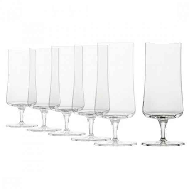 6dílná sada pivních sklenic, krystalická sklenice, 405 ml, "Basic Bar
