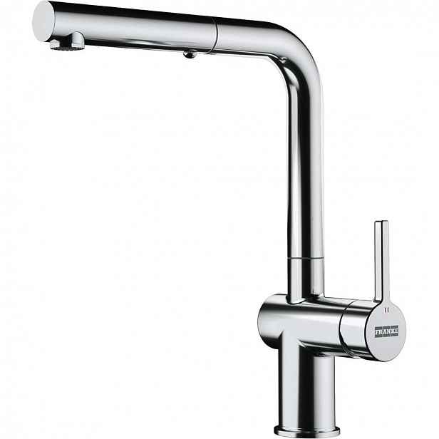 Franke Active New - Dřezová baterie FN 6110.031, s výsuvnou sprškou, chrom 115.0653.379
