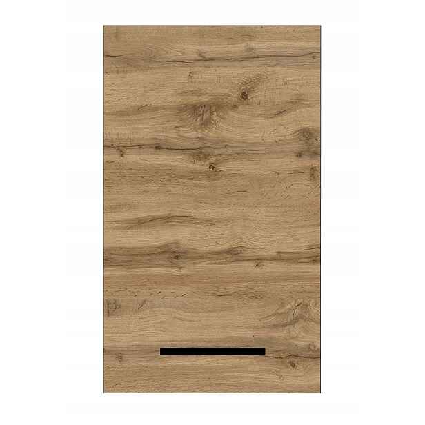 Koupelnová skříňka 30 x 60 cm Dub Wotan šedá závěsná do koupelny