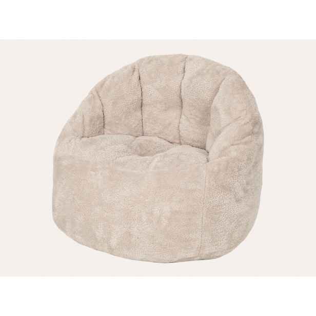 Little Dutch Křeslo dětské plyšové Soft Beige